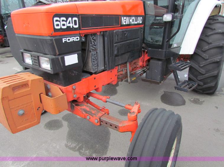 image for item B7078 1997 New Holland 6640SL tractor