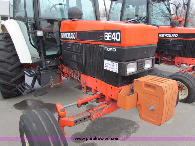 image for item B7078 1997 New Holland 6640SL tractor