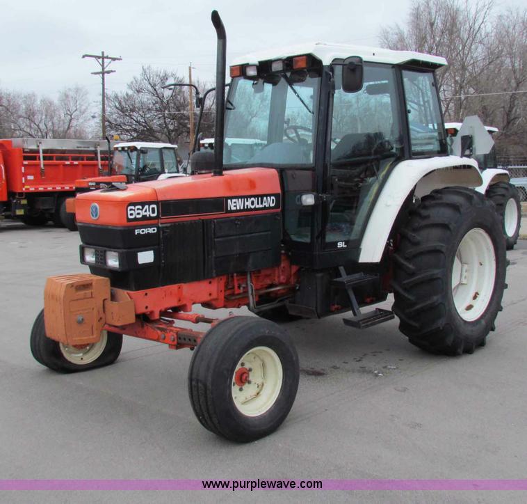 image for item B7079 1997 New Holland 6640SL tractor