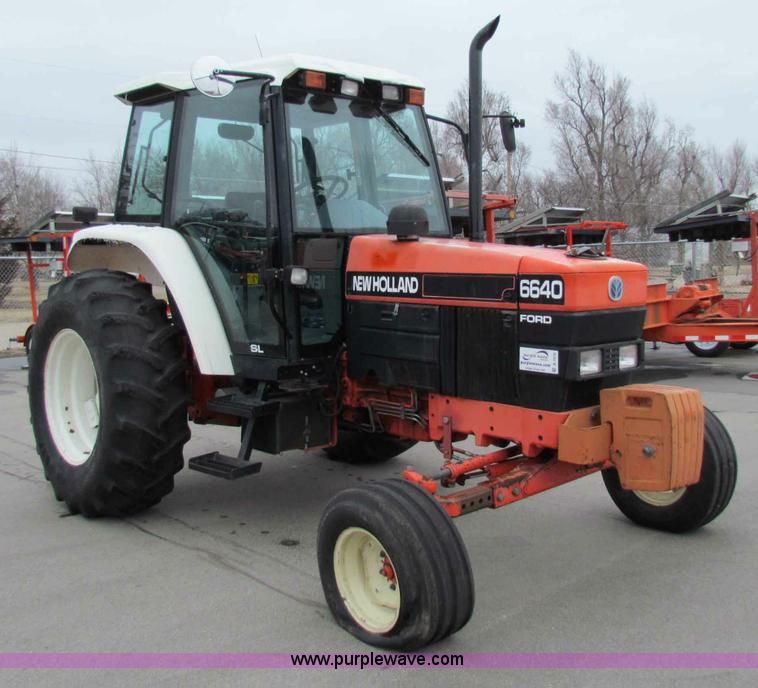 image for item B7079 1997 New Holland 6640SL tractor