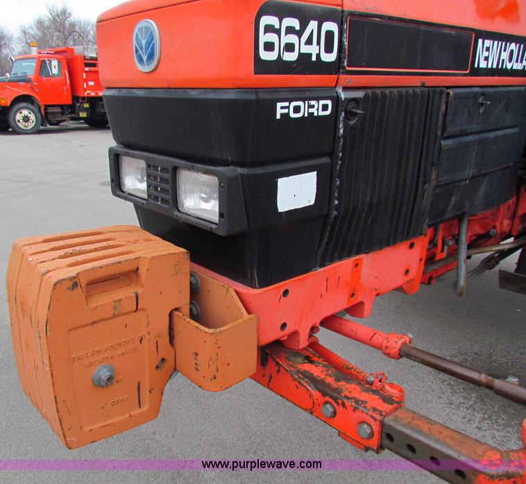 image for item B7079 1997 New Holland 6640SL tractor