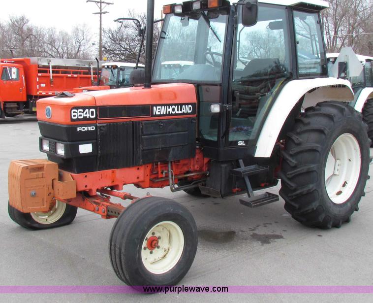 image for item B7079 1997 New Holland 6640SL tractor