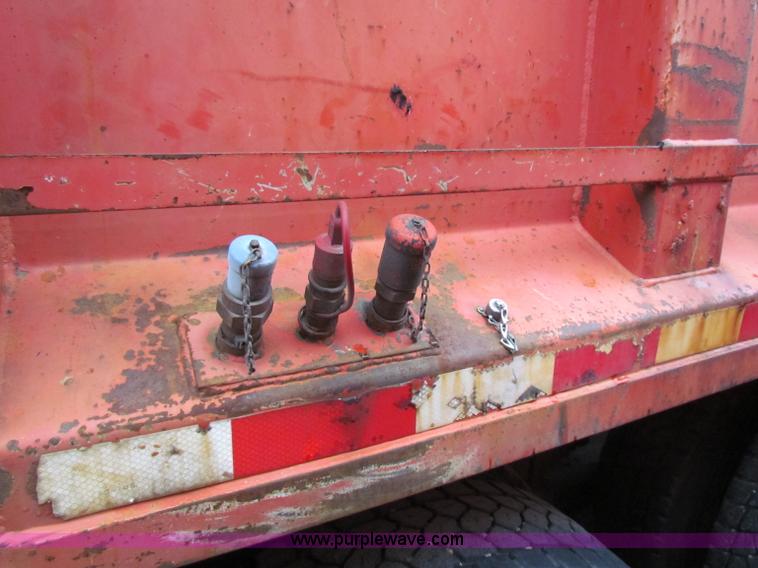 image for item B7129 1995 Ford LNT8000 tandem axle dump truck