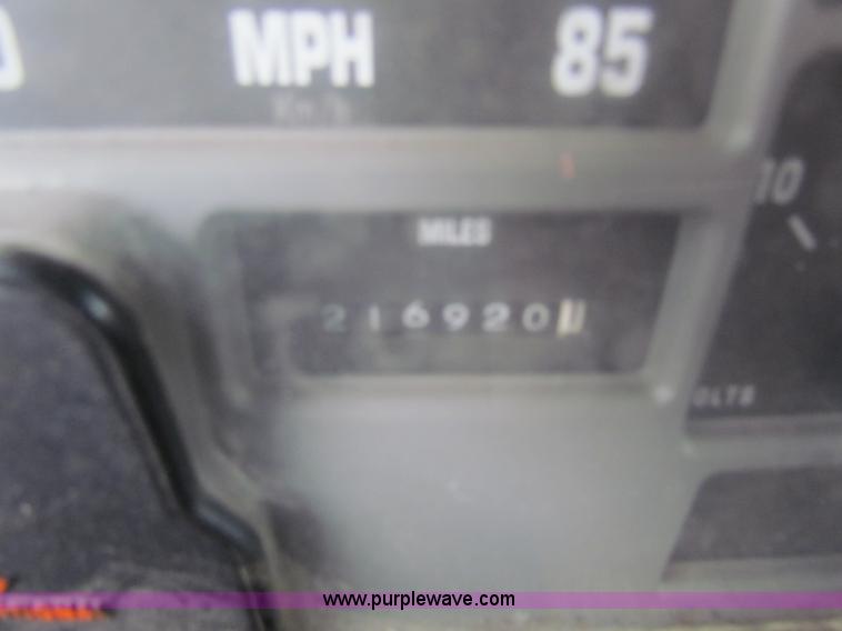 image for item B7130 1997 International 4900 tandem axle dump truck