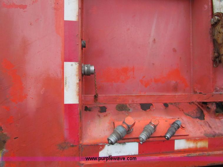 image for item B7130 1997 International 4900 tandem axle dump truck