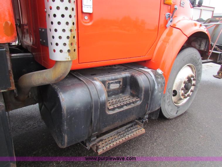 image for item B7130 1997 International 4900 tandem axle dump truck