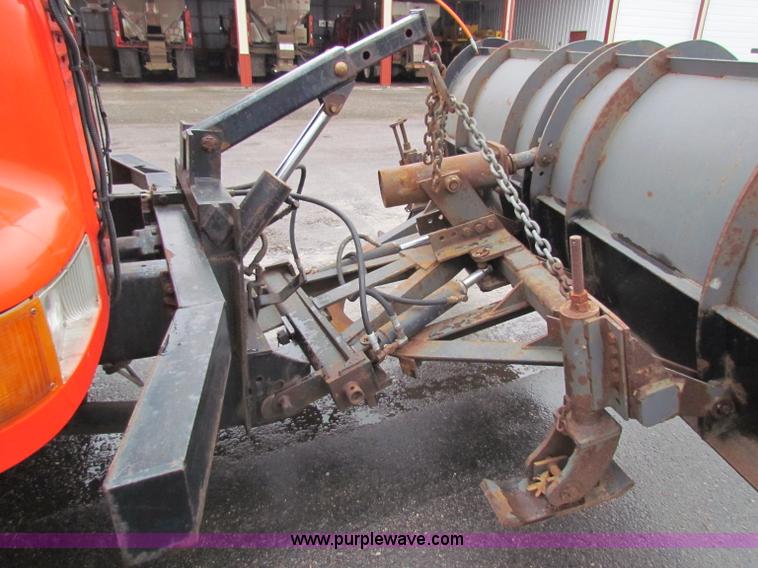 image for item B7130 1997 International 4900 tandem axle dump truck