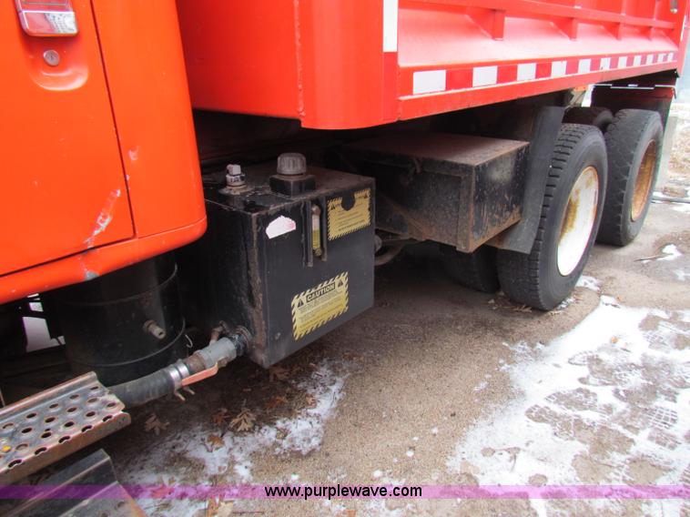 image for item B7133 1997 International 4900 tandem axle dump truck