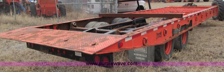 image for item D6540 1997 Landoll 345-31 tandem axle trailer