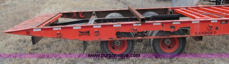 image for item D6540 1997 Landoll 345-31 tandem axle trailer