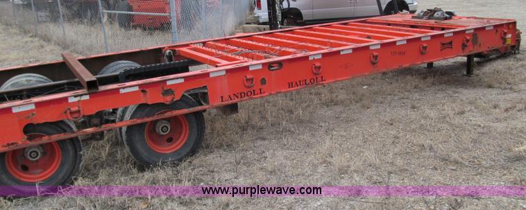 image for item D6540 1997 Landoll 345-31 tandem axle trailer