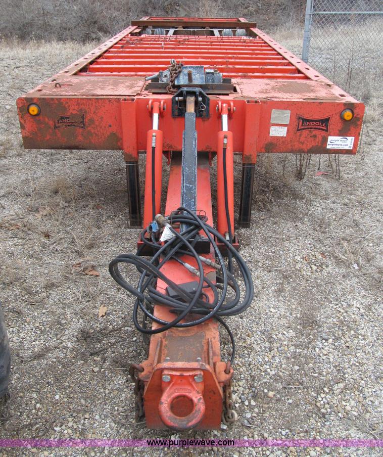 image for item D6540 1997 Landoll 345-31 tandem axle trailer