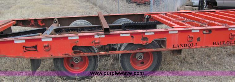 image for item D6540 1997 Landoll 345-31 tandem axle trailer