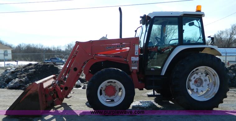 image for item D8781 1998 Ford New Holland 7740SL MFWD tractor