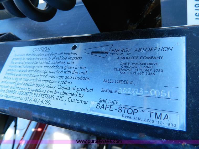 image for item D8797 2003 Enabs Safe-Stop 100K crash attenuator