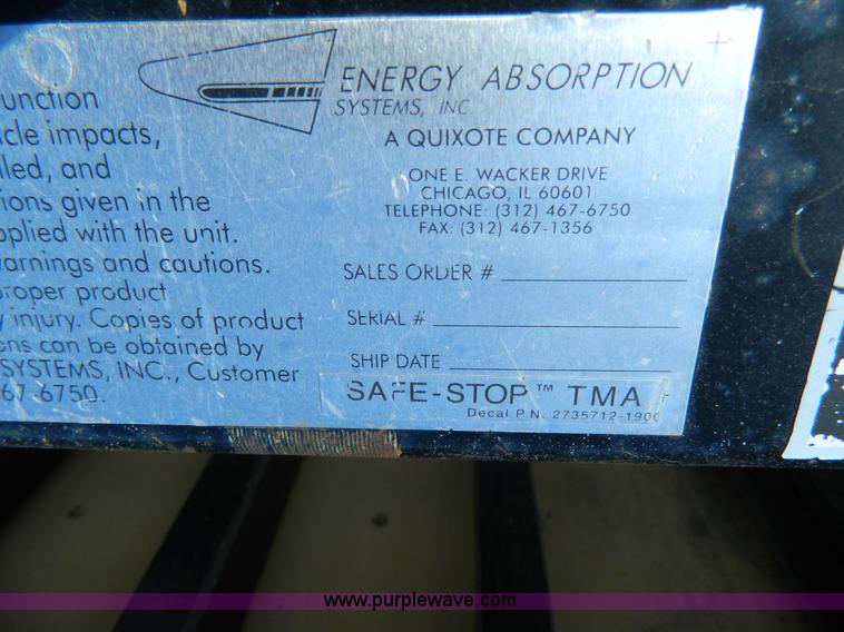 image for item D8799 1999 Enabs Safe-Stop 100K crash attenuator