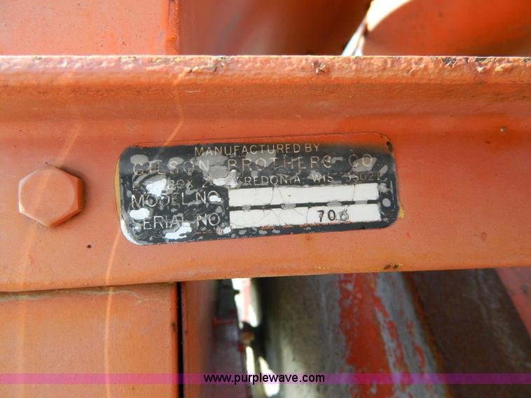 image for item D8800 1979 Gilson 11S concrete mixer