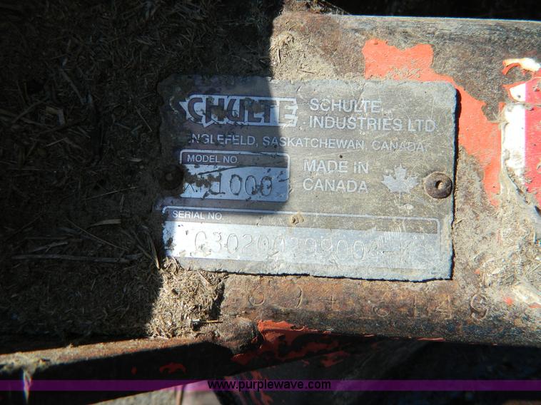 image for item D8821 2000 Schulte XH1000 10' rotary mower