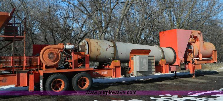 image for item D8827 1984 Asphalt Drum Mixers hot mix plant
