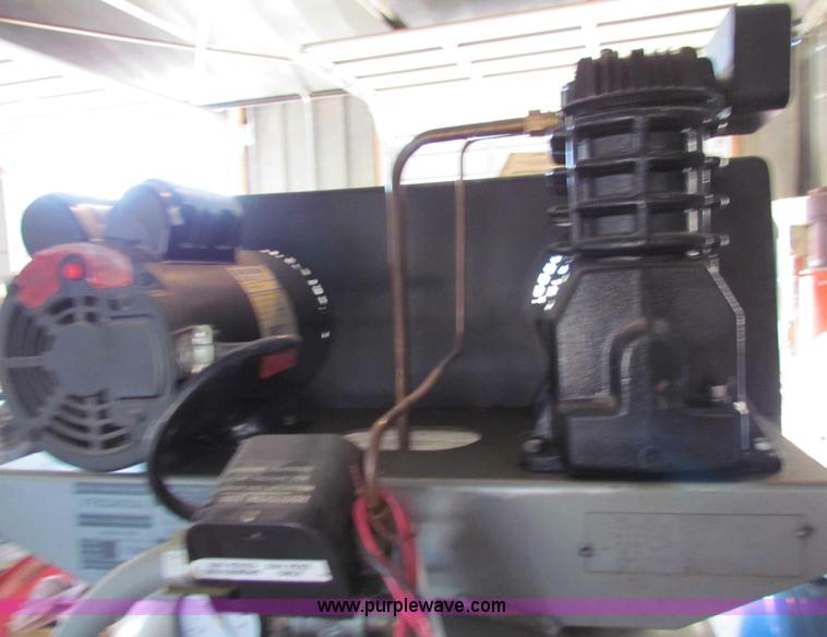 image for item I9572 1994 Campbell Hausfeld VT622400AJ upright air compressor