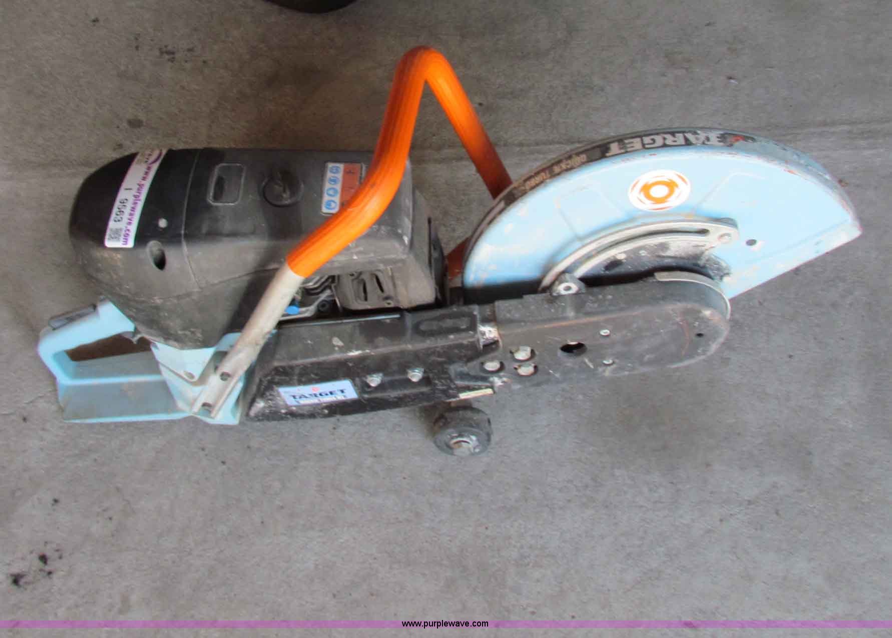 Target Quickie Turbo 80 concrete saw in Salina, KS Item I9563 sold