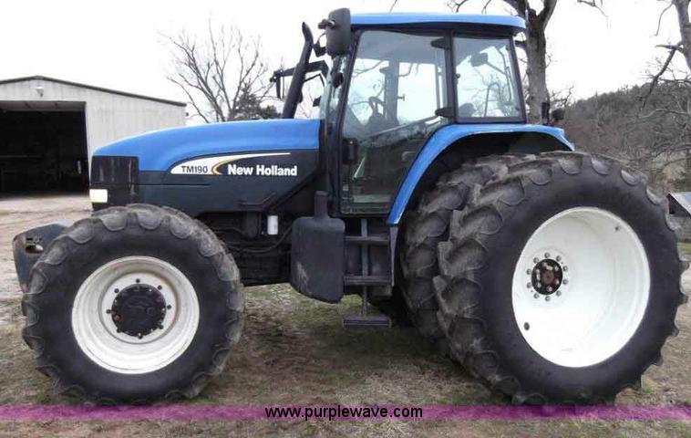 image for item B1010 2004 New Holland TM190 MFWD tractor