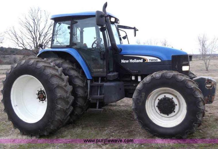image for item B1010 2004 New Holland TM190 MFWD tractor
