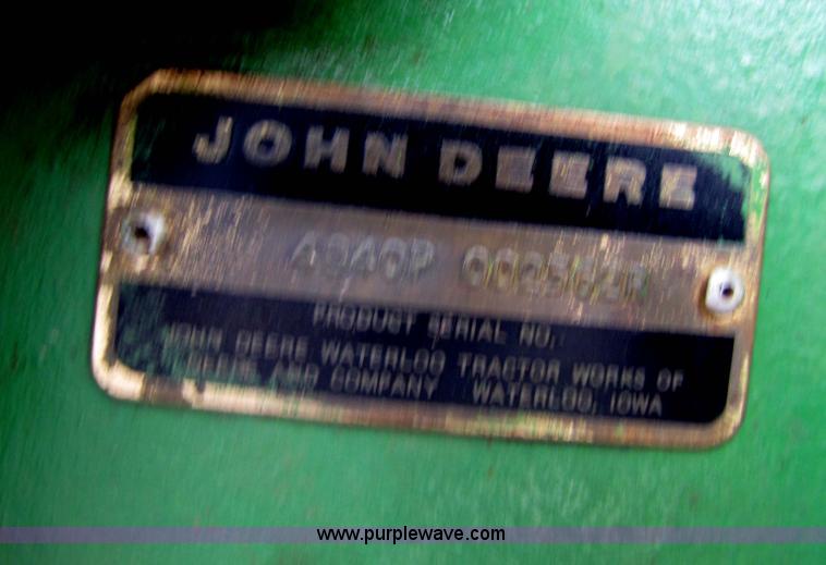 image for item B2205 1978 John Deere 4840 tractor
