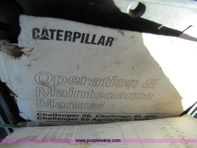 image for item B2208 1998 Caterpillar Challenger 55 track tractor