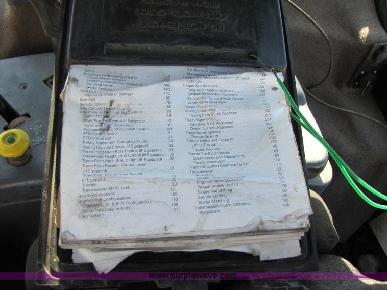 image for item B2208 1998 Caterpillar Challenger 55 track tractor