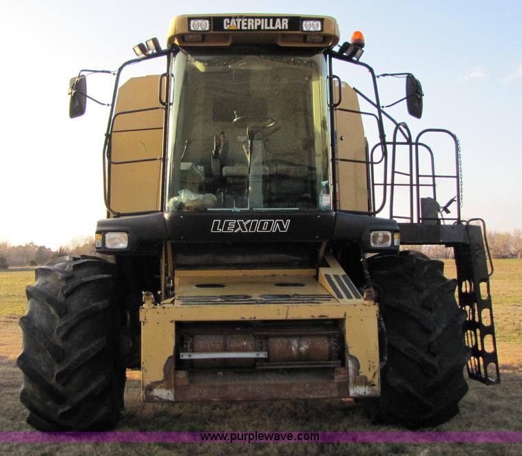image for item B2210 2000 Caterpillar 470 Lexion RWA combine