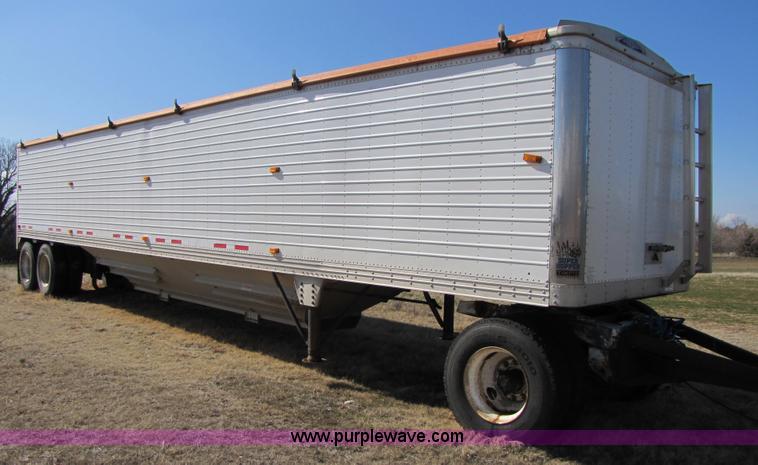 image for item B2214 2000 Timpte Super Hopper 42' aluminum grain trailer