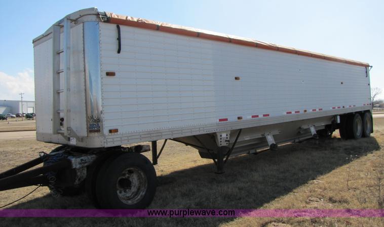 image for item B2214 2000 Timpte Super Hopper 42' aluminum grain trailer