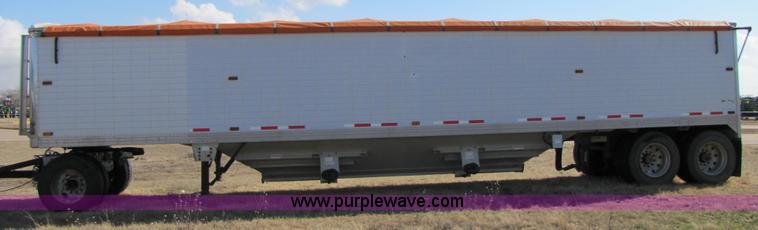 image for item B2214 2000 Timpte Super Hopper 42' aluminum grain trailer