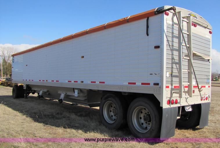image for item B2214 2000 Timpte Super Hopper 42' aluminum grain trailer