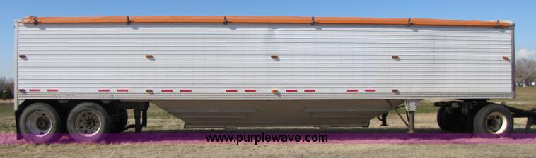 image for item B2214 2000 Timpte Super Hopper 42' aluminum grain trailer