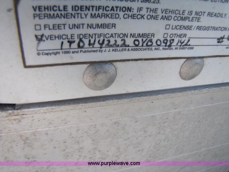 image for item B2214 2000 Timpte Super Hopper 42' aluminum grain trailer