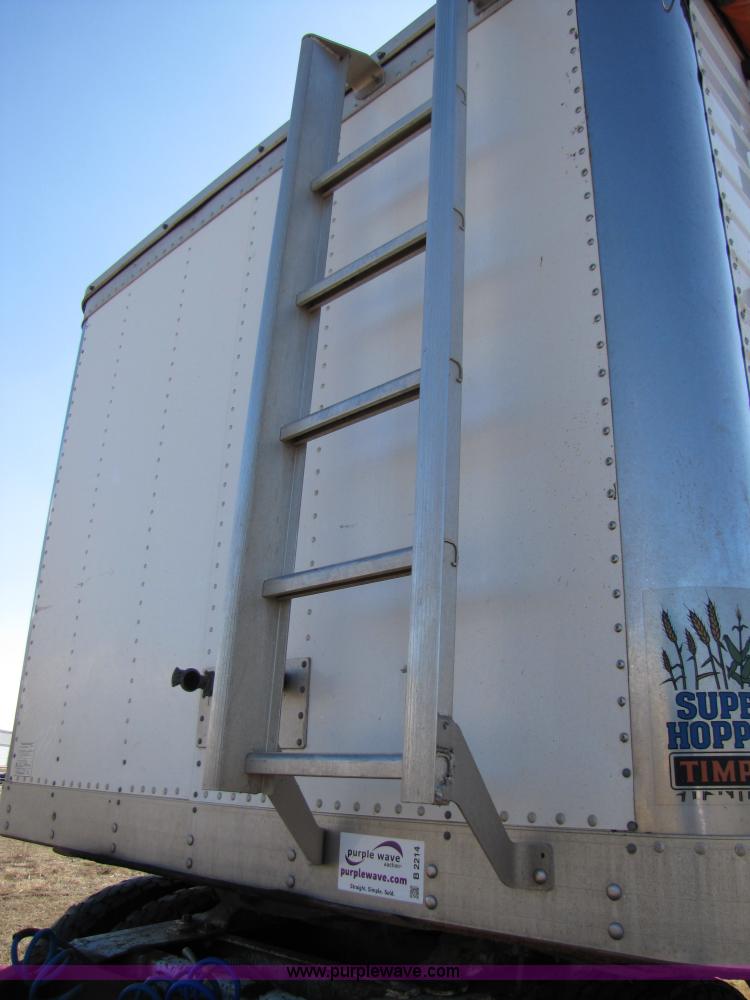 image for item B2214 2000 Timpte Super Hopper 42' aluminum grain trailer