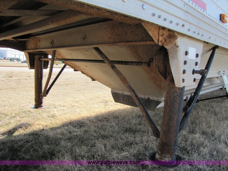 image for item B2214 2000 Timpte Super Hopper 42' aluminum grain trailer