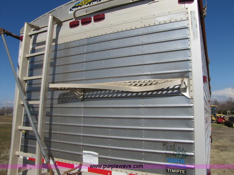 image for item B2214 2000 Timpte Super Hopper 42' aluminum grain trailer