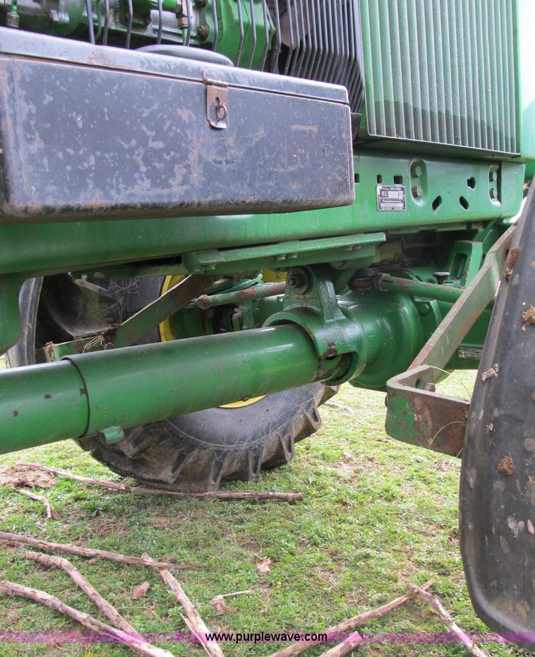 image for item B2618 1989 John Deere 4055 MFWD tractor