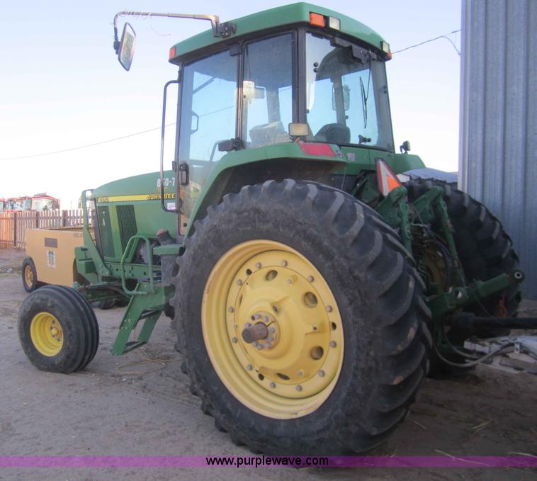 image for item B5668 1998 John Deere 7810 tractor