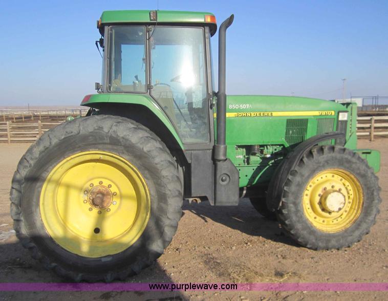 image for item B5671 1998 John Deere 7810 MFWD tractor
