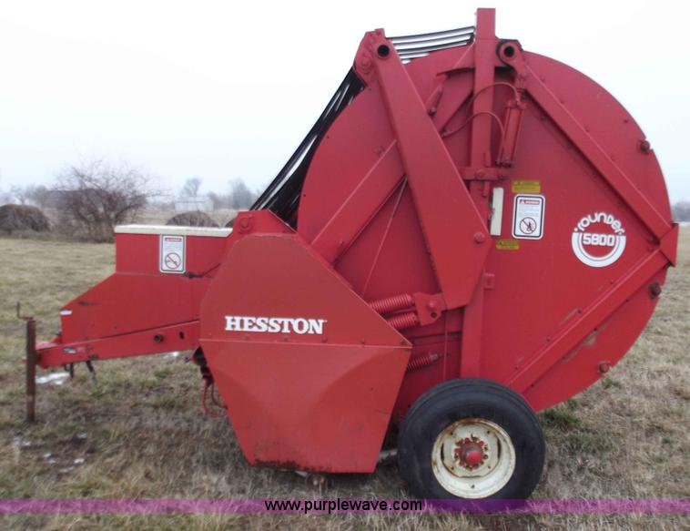 image for item B6248 Hesston 5800 round baler
