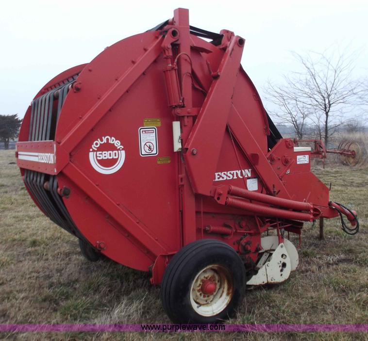 image for item B6248 Hesston 5800 round baler