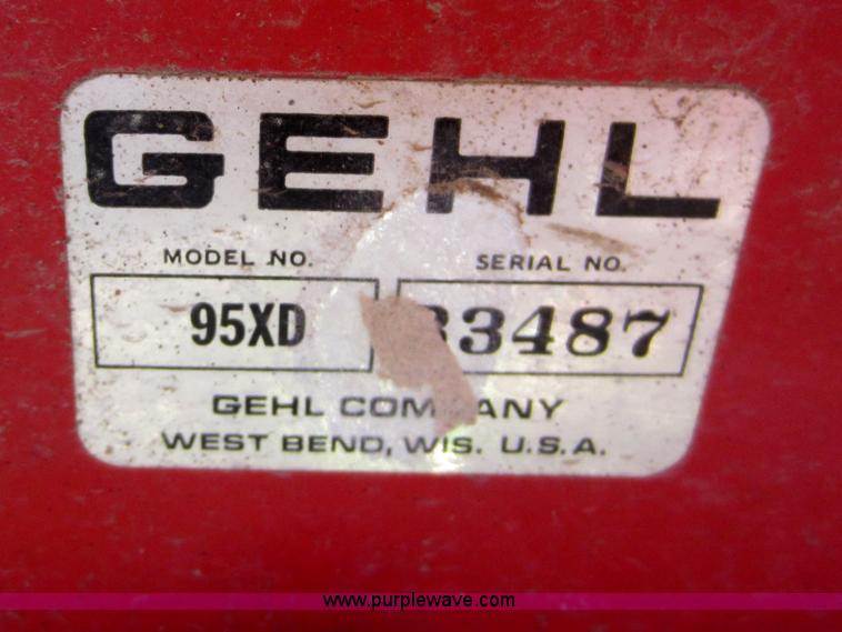 image for item C5313 Gehl 95MX feed grinder/mixer