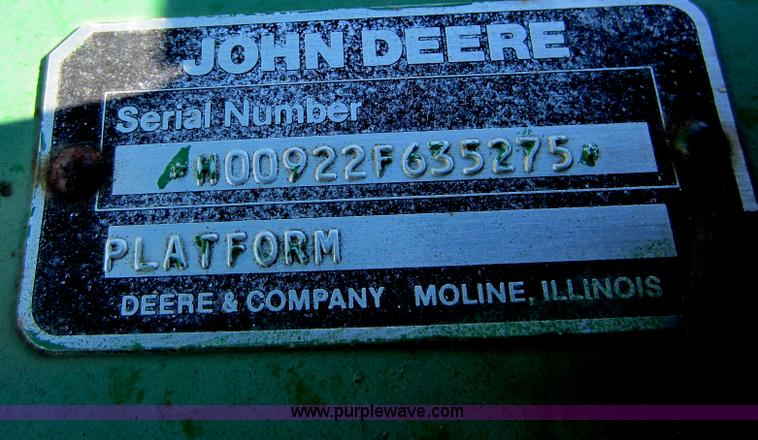 image for item C5314 John Deere 922 flex head