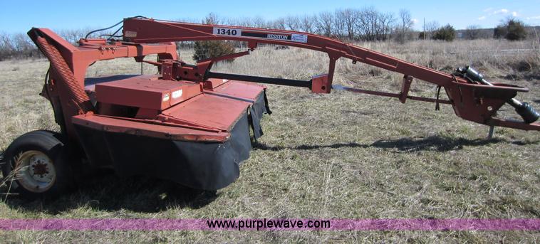image for item C5318 Hesston 1340 disk mower/swather