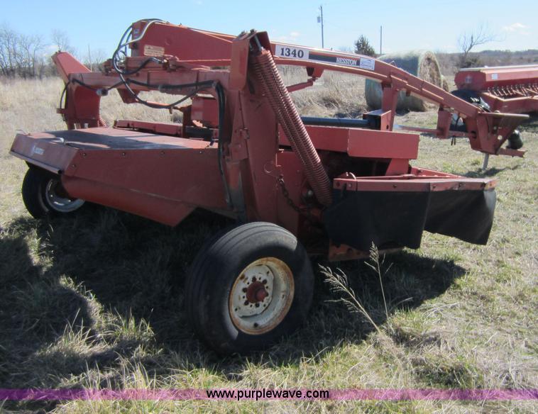 image for item C5318 Hesston 1340 disk mower/swather