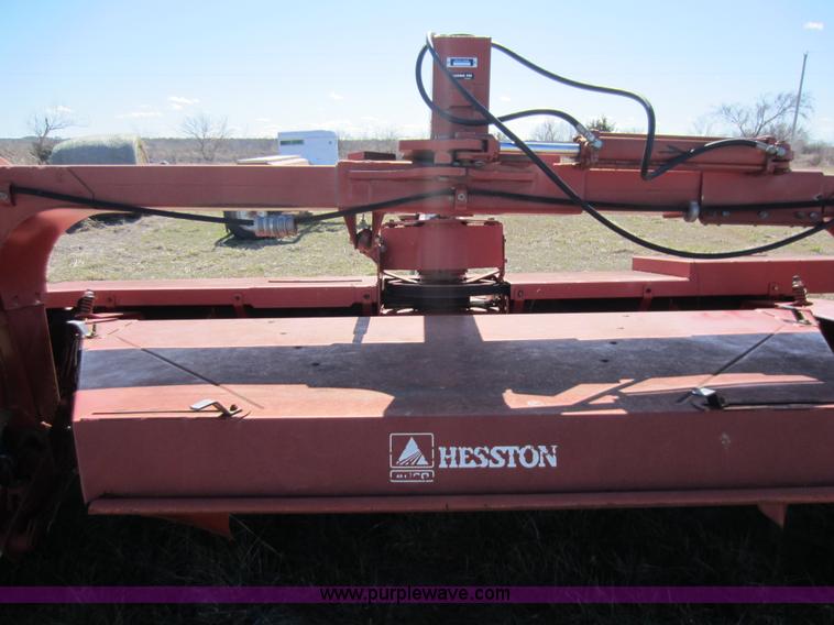 image for item C5318 Hesston 1340 disk mower/swather